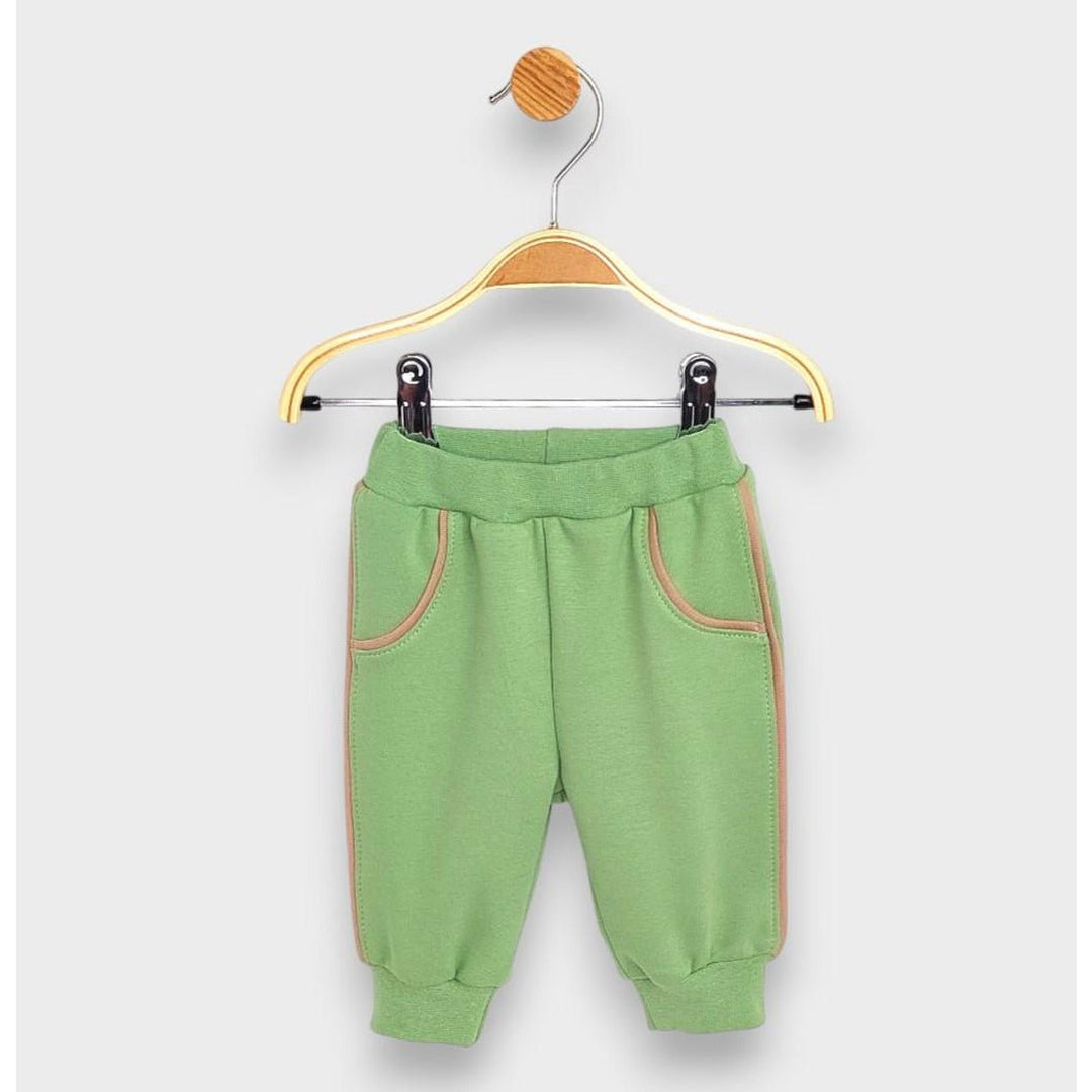Rainy Pantaloni lungi pentru bebeluși cu vipușcă 62-92 cm. pădure