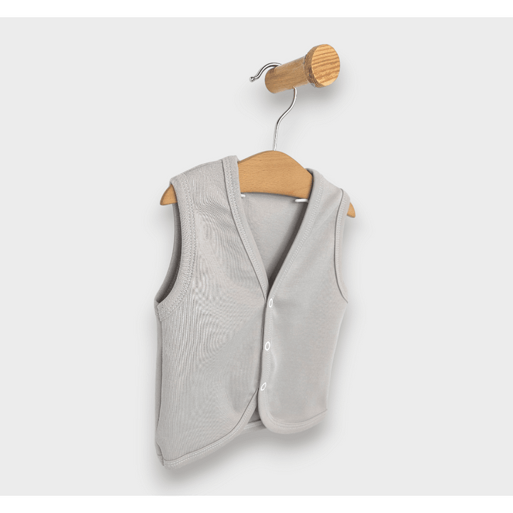 Vestă pentru bebeluși Rainy 56-86 cm, culoare cacao caldă