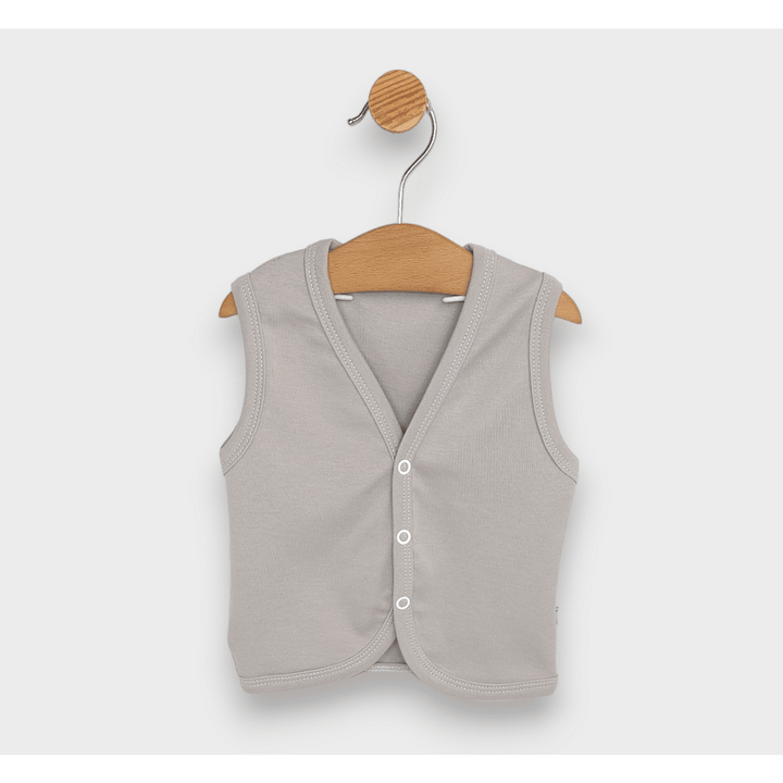Vestă pentru bebeluși Rainy 56-86 cm, culoare cacao caldă