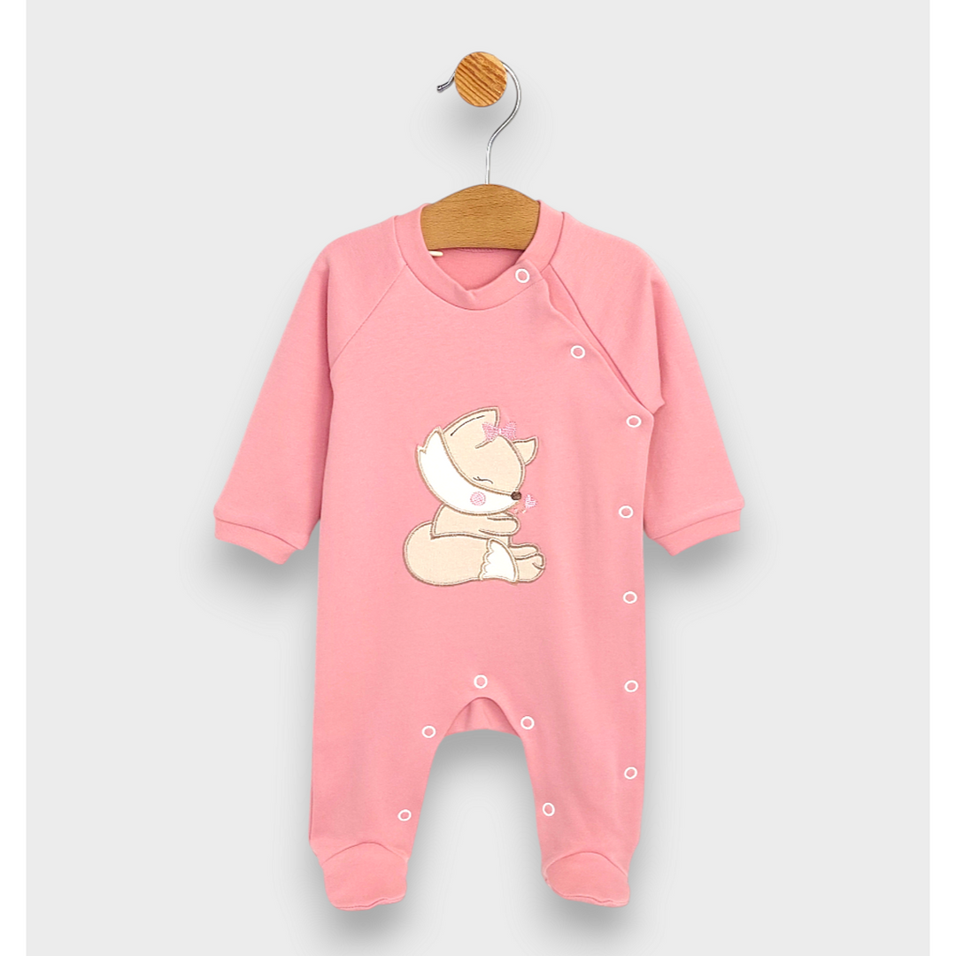 Salopetă pentru bebeluși Rainy Fox cu mâneci lungi 56-68 cm.