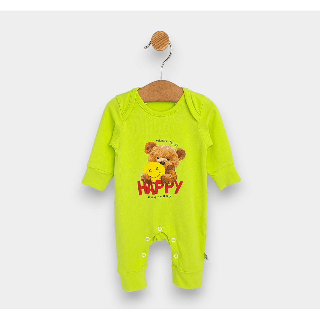 Salopetă pentru bebeluși Rainy Happy cu mânecă lungă 56-86 cm.