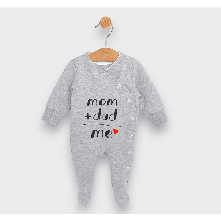 Rainy Salopetă pentru bebeluși Mam + dad 48 - 74 cm. gri