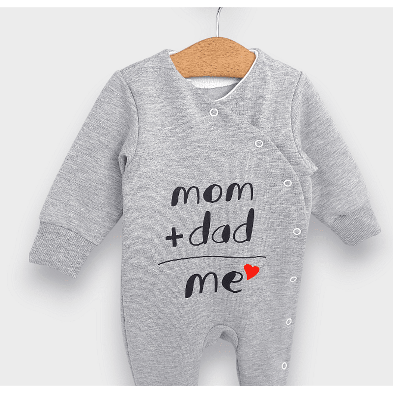 Rainy Salopetă pentru bebeluși Mam + dad 48 - 74 cm. gri