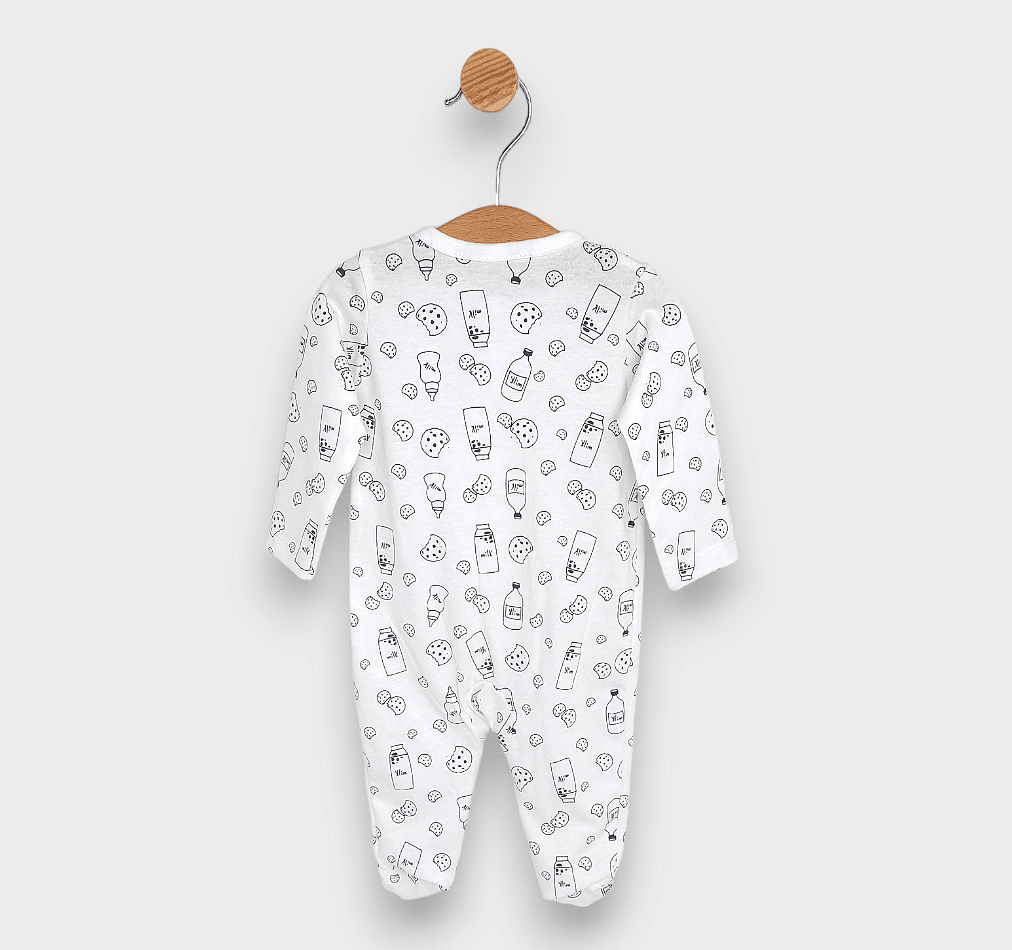 Rainy Salopetă bebeluși Milk 48- 86cm. ecru