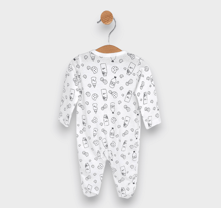 Rainy Salopetă bebeluși Milk 48- 86cm. ecru