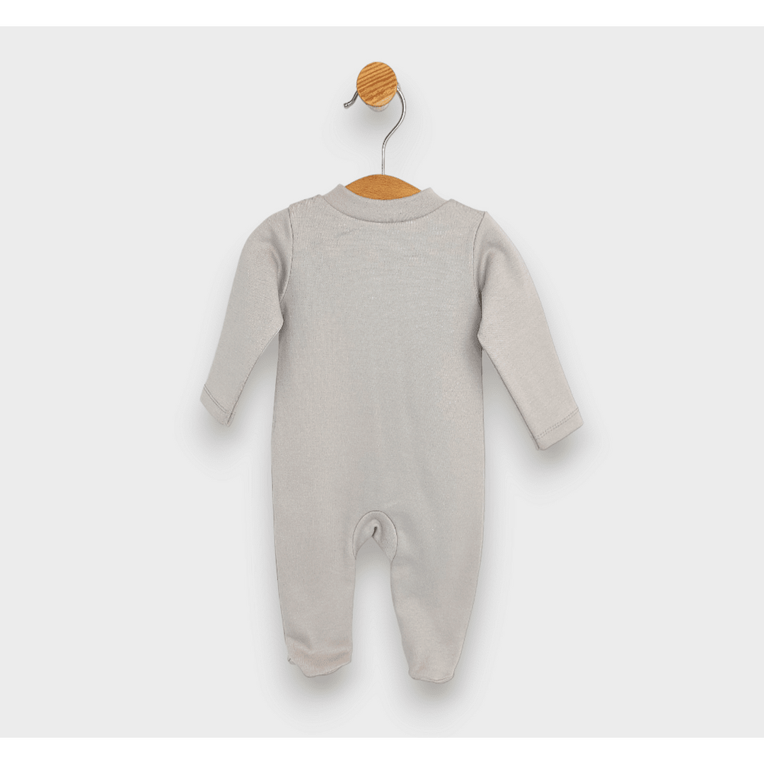 Salopetă pentru bebeluși Rainy „Rață cu floare” cu fermoar, 48–74 cm.