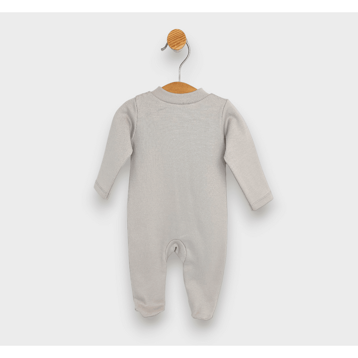 Salopetă pentru bebeluși Rainy „Rață cu floare” cu fermoar, 48–74 cm.