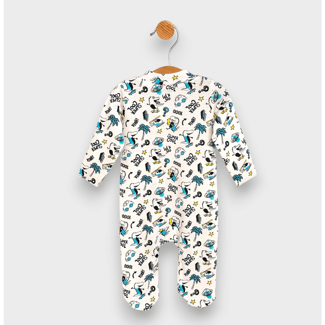 Rainy Salopetă pentru bebeluși cu fermoar 48 - 62 cm. Baby animals