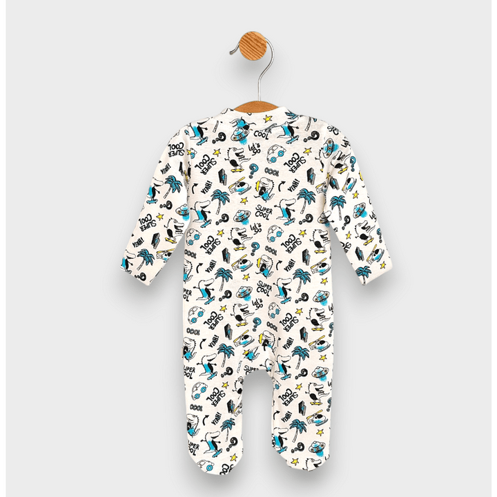 Rainy Salopetă pentru bebeluși cu fermoar 48 - 62 cm. Baby animals