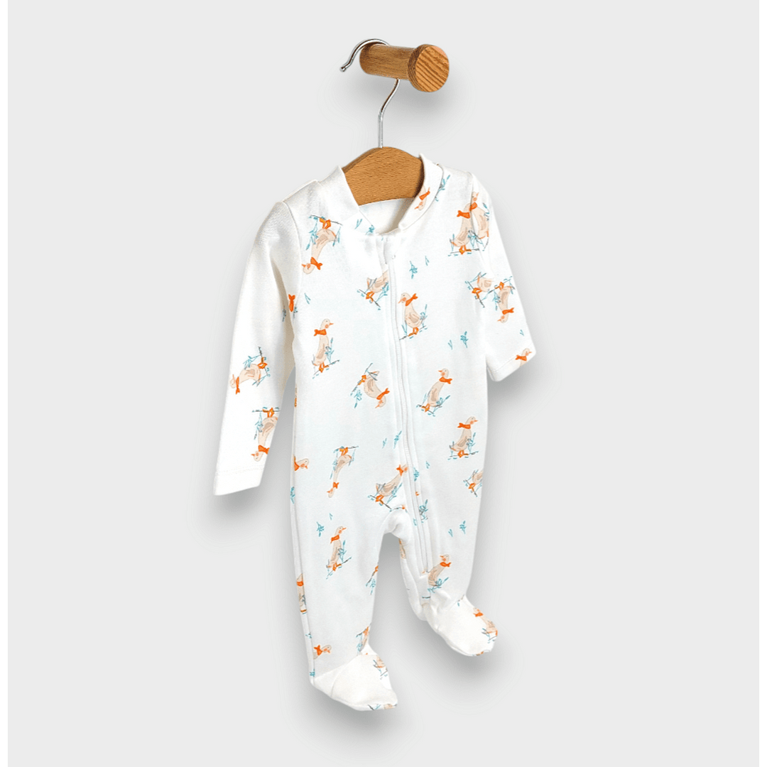 Salopetă pentru bebeluși Rainy cu fermoar 48 - 74 cm Goose