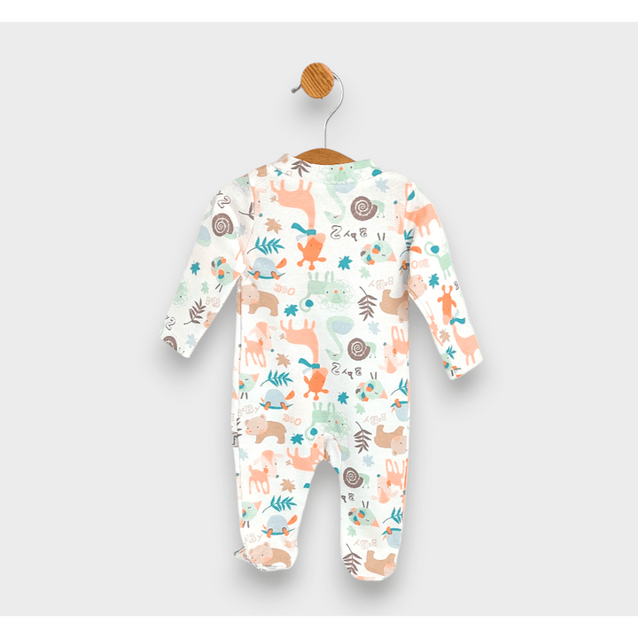 Rainy Salopetă pentru bebeluși cu fermoar 48 - 74 cm. Animăluțe Baby boo