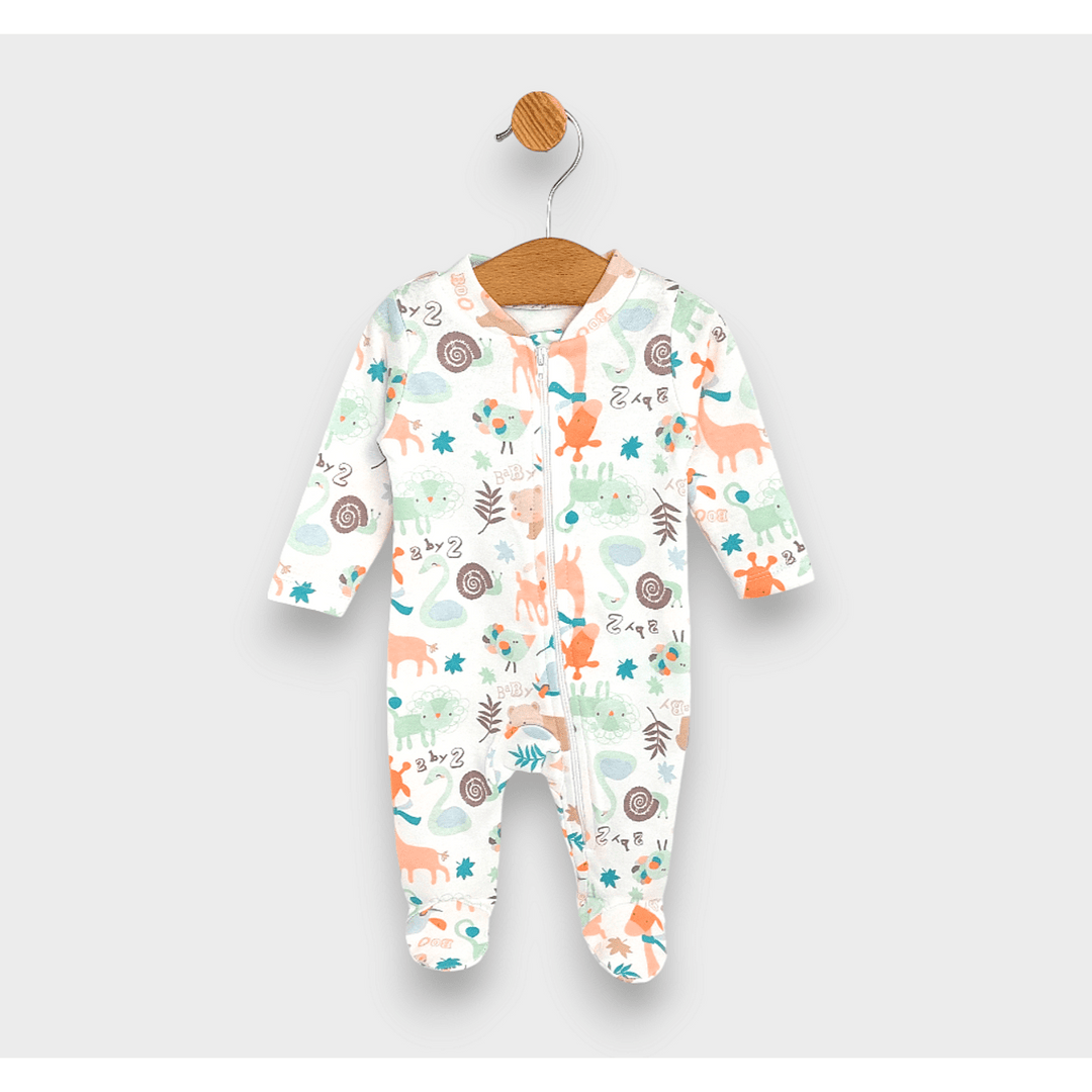 Rainy Salopetă pentru bebeluși cu fermoar 48 - 74 cm. Animăluțe Baby boo