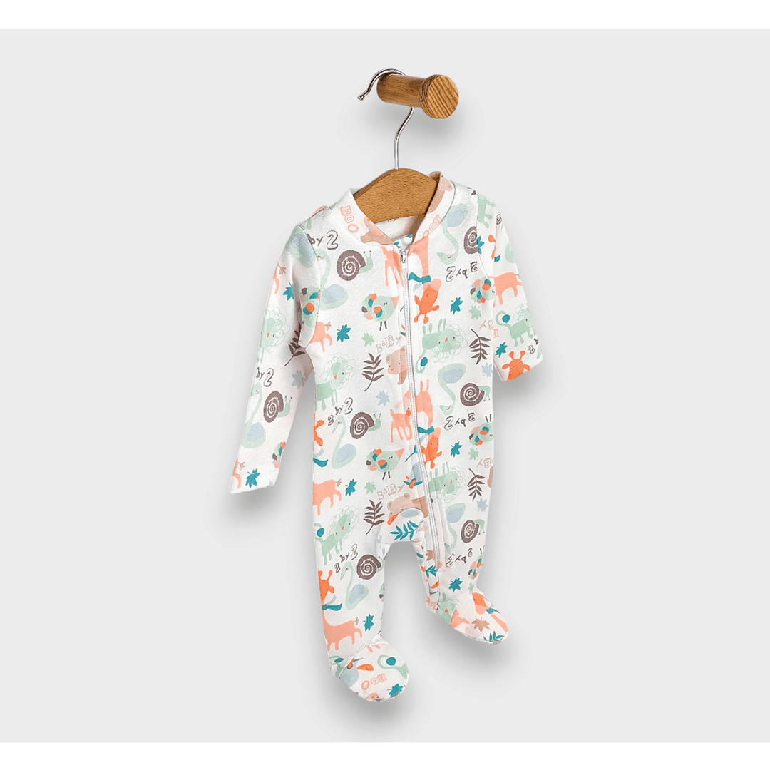 Rainy Salopetă pentru bebeluși cu fermoar 48 - 74 cm. Animăluțe Baby boo