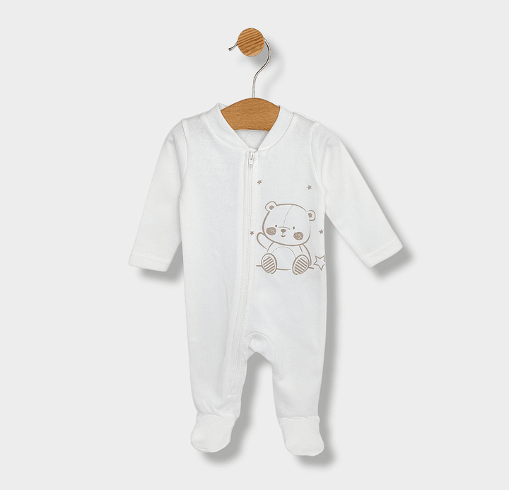 Rainy Salopetă pentru bebeluși cu fermoar Bear and Stars 48 - 62 cm.