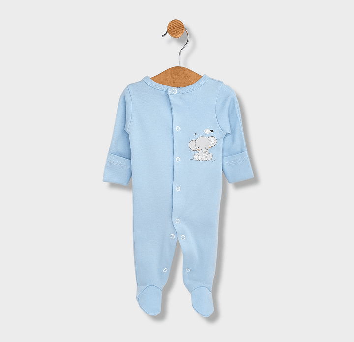 Rainy Salopetă pentru bebeluși cu mănuși și plastron 48 - 62 cm. Elephant