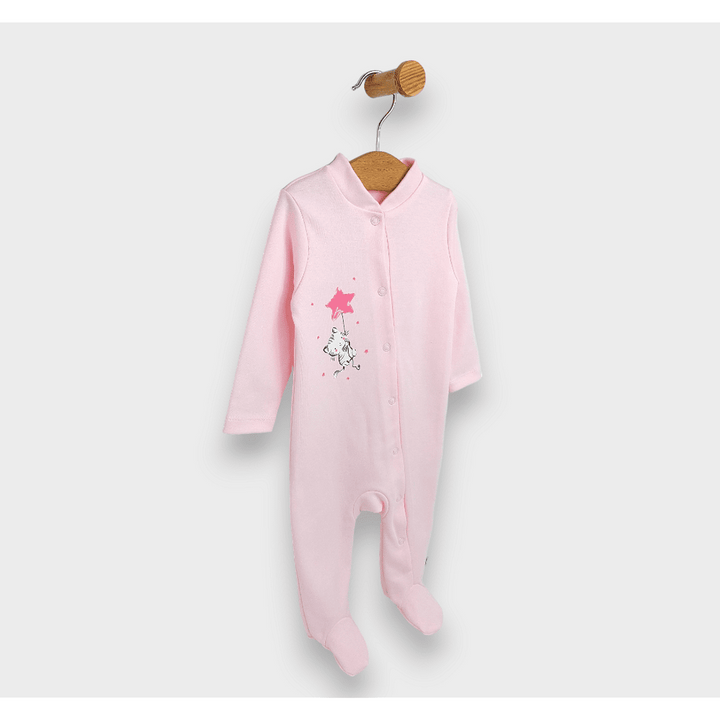 Rainy Salopetă pentru bebeluși cu mănuși 48 - 74 cm. Cat and Star roz