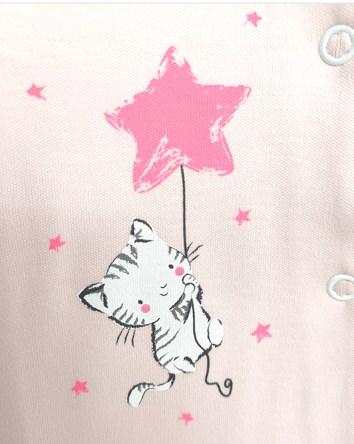 Salopetă pentru bebeluși Rainy cu mănuși și plastron, 48–62 cm, Cat and Star