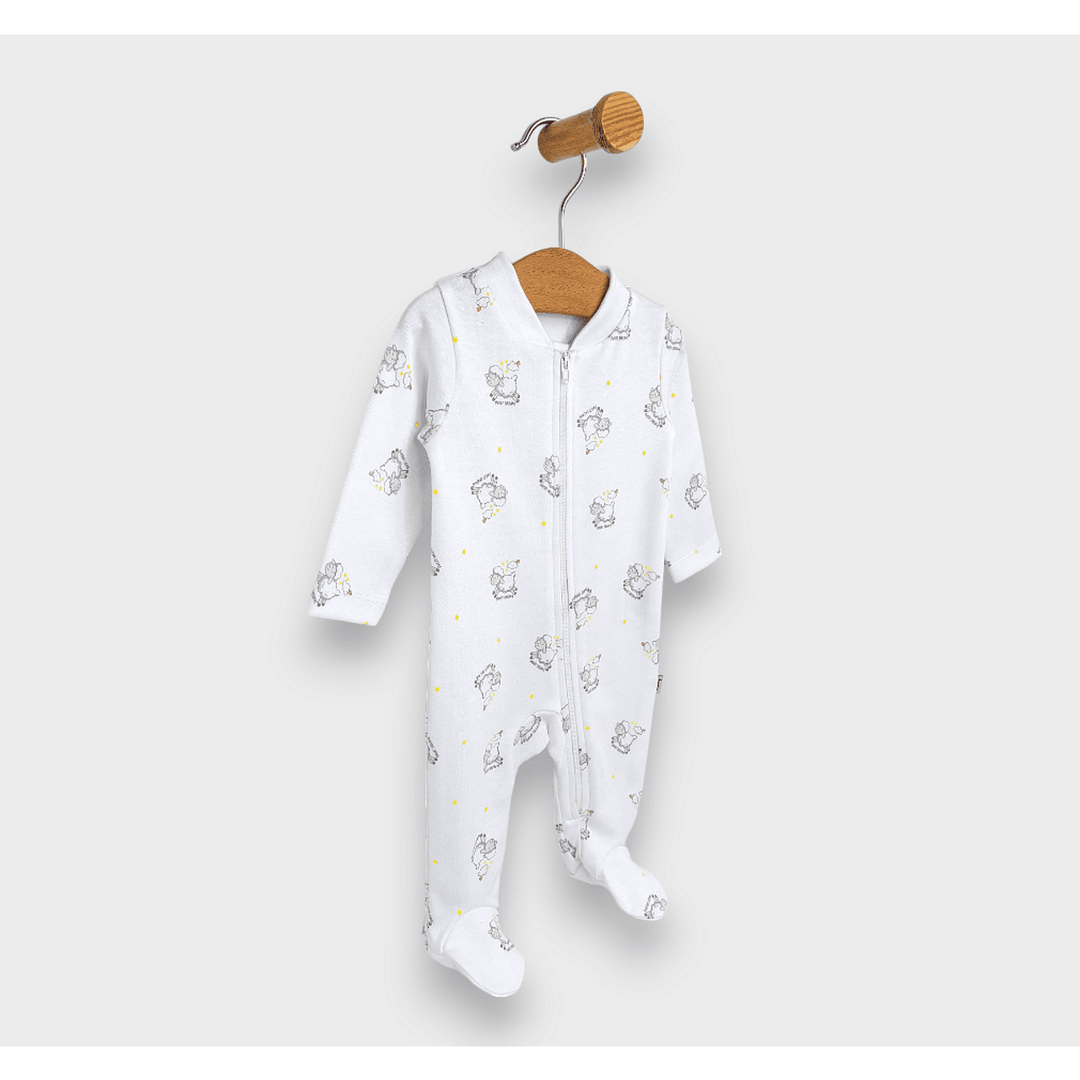 Salopetă pentru bebeluși Rainy „Sheep” cu fermoar, 56–74 cm.