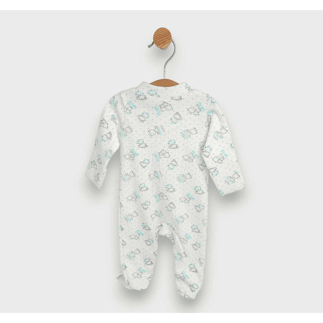 Rainy Salopetă pentru bebeluși Ursuleți gri Baby cu fermoar 48 - 68 cm.