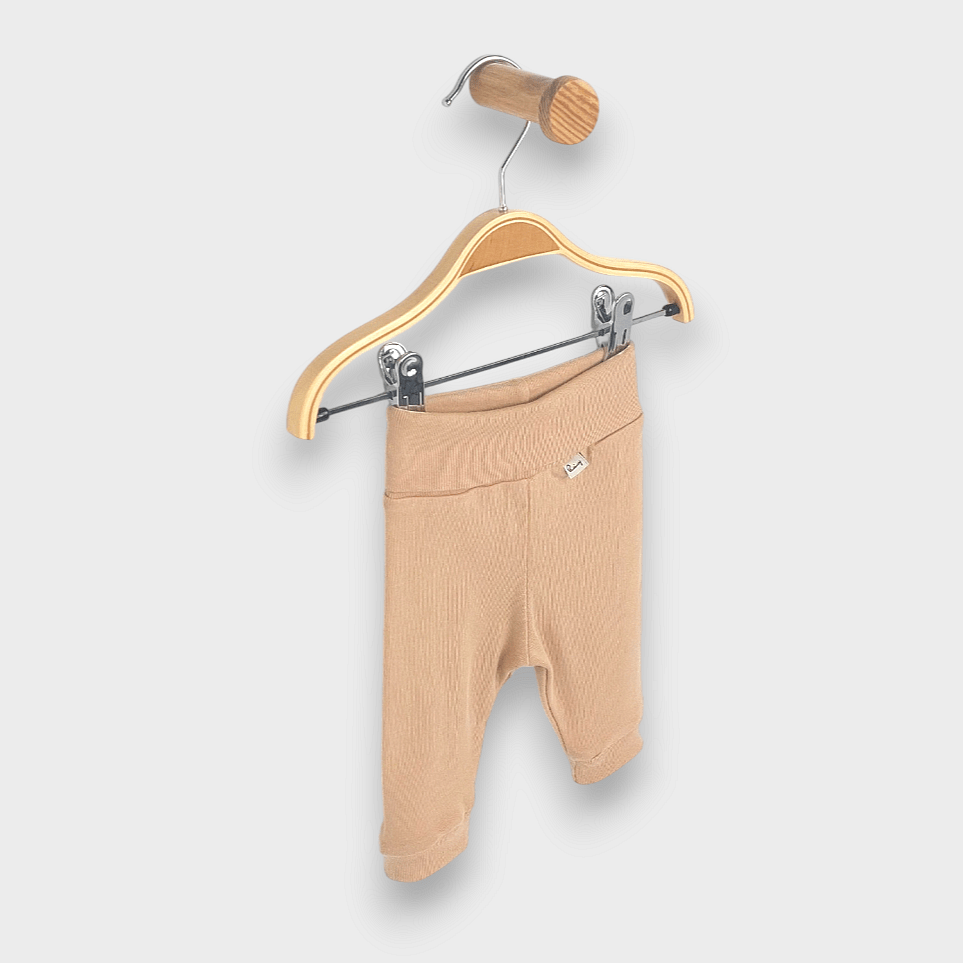 Rainy Body bebeluși cu guler și betelie întoarsă 56-74cm. moka