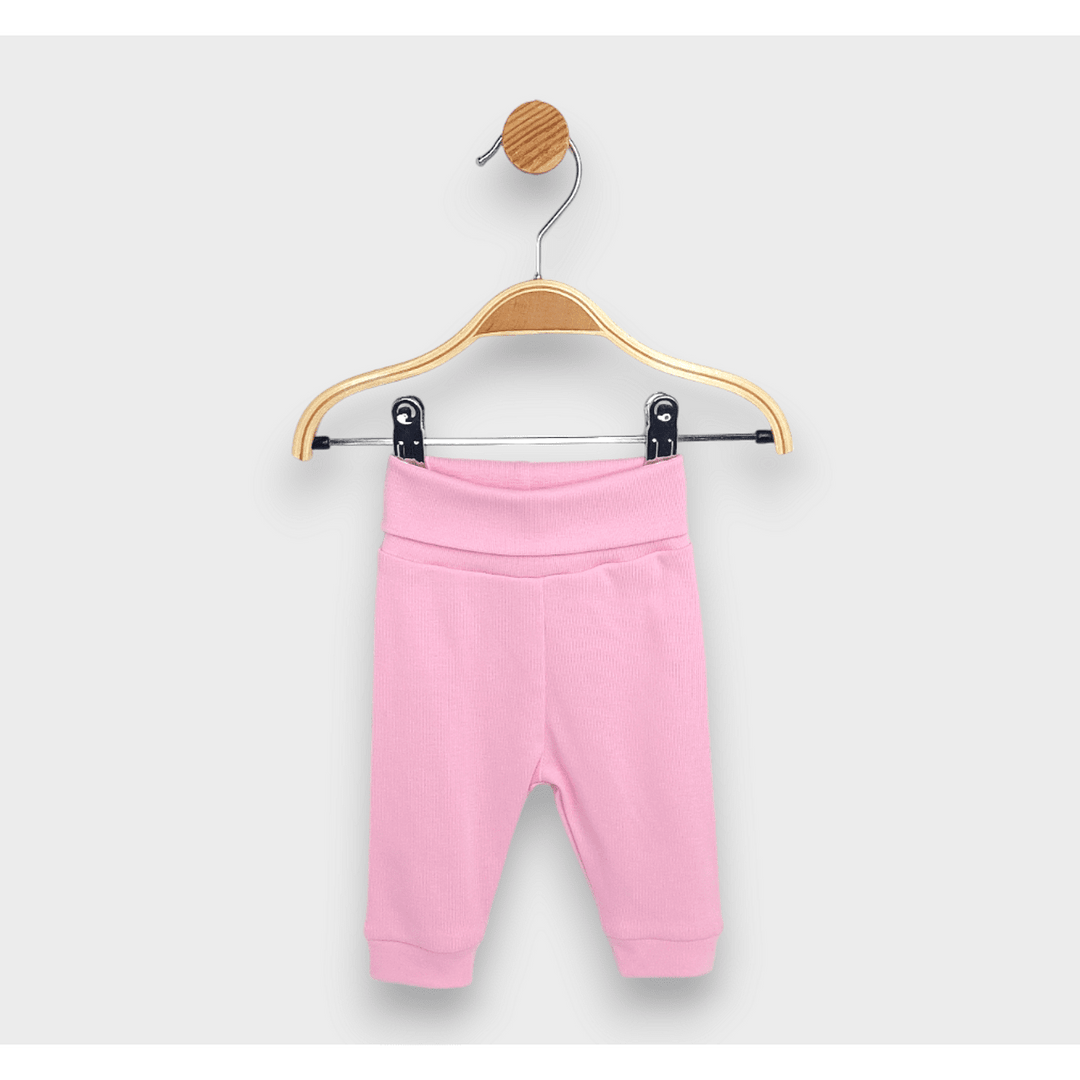 Rainy Pantalonași pentru bebeluși cu talie pliabilă, 56–80 cm, roz