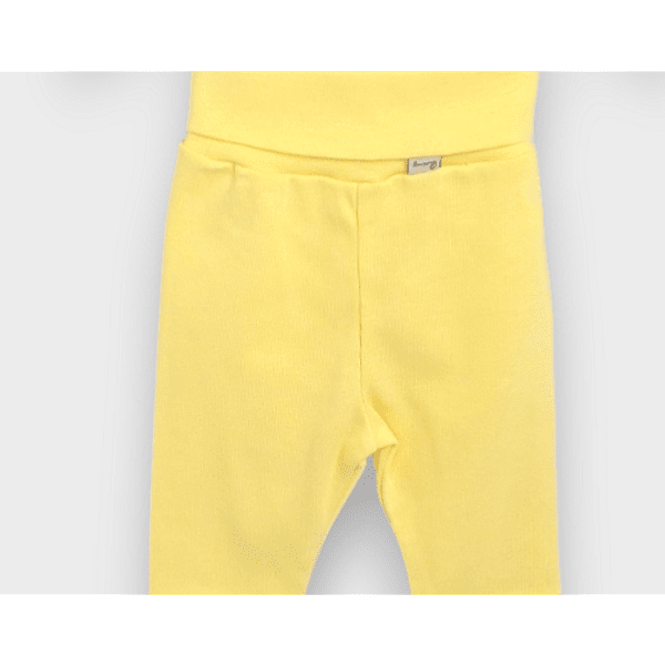 Rainy Body bebe cu guler și betelie întoarsă 56-80cm. galben