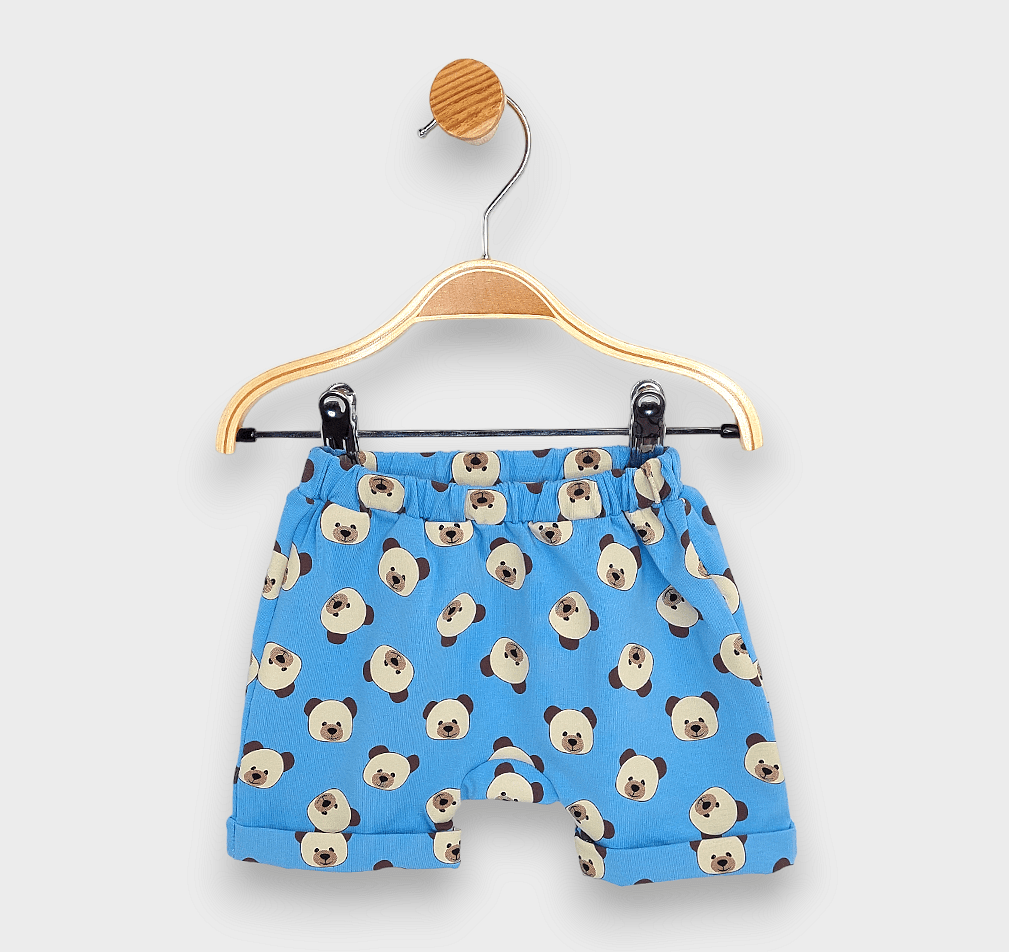 Rainy Pantaloni scurți pentru bebeluși Bears 62-86 cm. albaștri