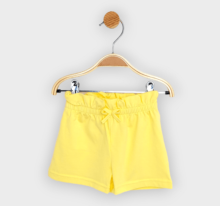 Rainy Pantaloni scurți pentru bebeluși 62-92 cm. galben