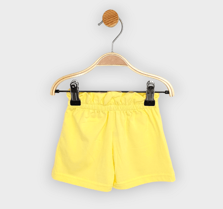 Rainy Pantaloni scurți pentru bebeluși 62-92 cm. galben