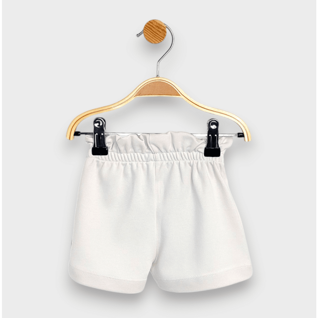 Rainy Pantaloni scurți pentru bebeluși 62-92 cm. ecru delicat