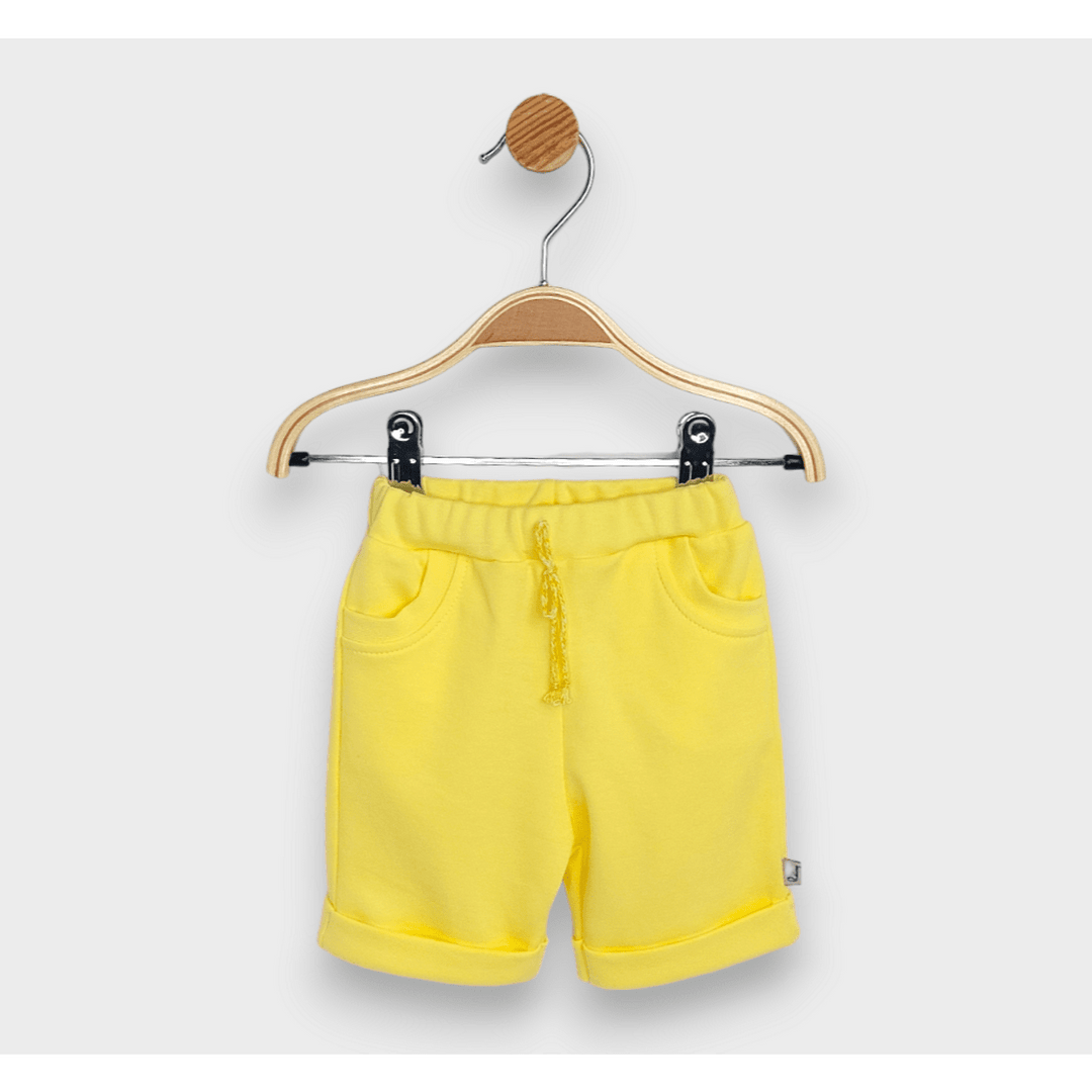 Rainy Pantaloni scurți pentru bebeluși 62-92 cm, galben