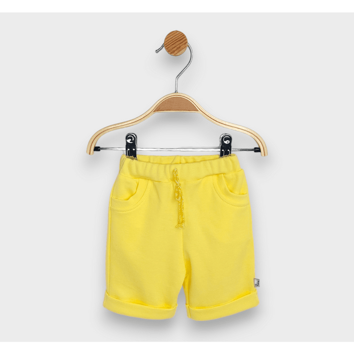 Rainy Pantaloni scurți pentru bebeluși 62-92 cm, galben