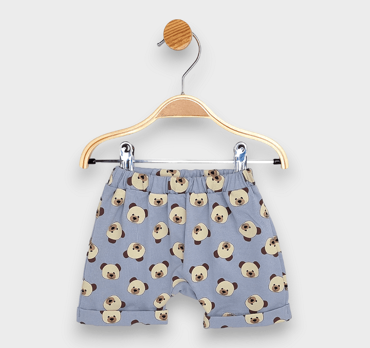 Rainy Pantaloni scurți pentru bebeluși Bears 62-86 cm. gri