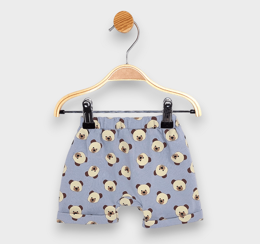 Rainy Pantaloni scurți pentru bebeluși Bears 62-86 cm. gri
