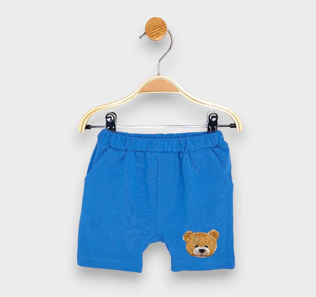 Rainy Pantaloni scurți pentru bebeluși Good Bear 62-86 cm. albaștri