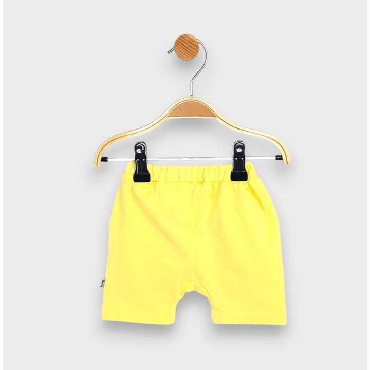 Pantaloni scurți pentru bebeluși Rainy Jeep 62-92 cm, culoare lămâie