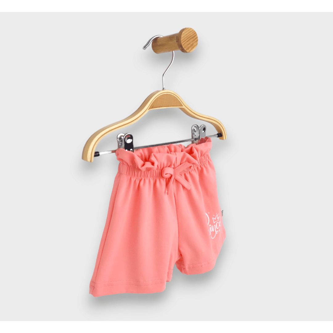 Pantaloni scurți pentru bebeluși Rainy Princess 62-92 cm, culoare piersică