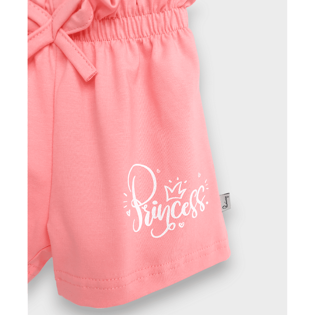 Pantaloni scurți pentru bebeluși Rainy Princess 62-92 cm, culoare piersică
