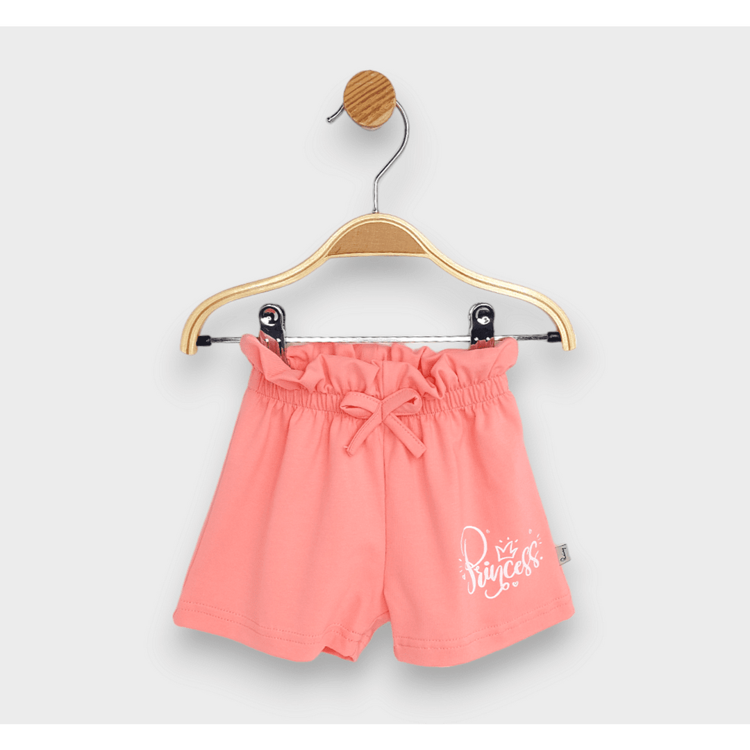 Pantaloni scurți pentru bebeluși Rainy Princess 62-92 cm, culoare piersică