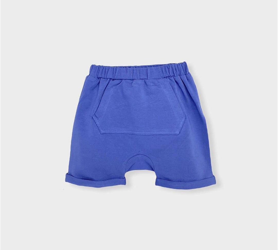 Rainy Pantaloni scurți pentru bebeluși cu buzunar 62-86 cm. pentru băieți indigo