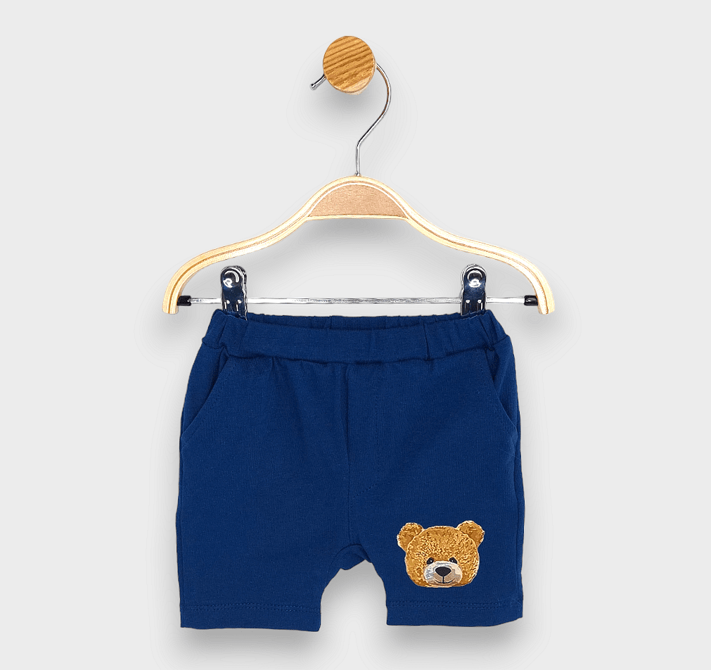 Rainy Pantaloni scurți pentru bebeluși Good Bear 62-86 cm. bleumarin