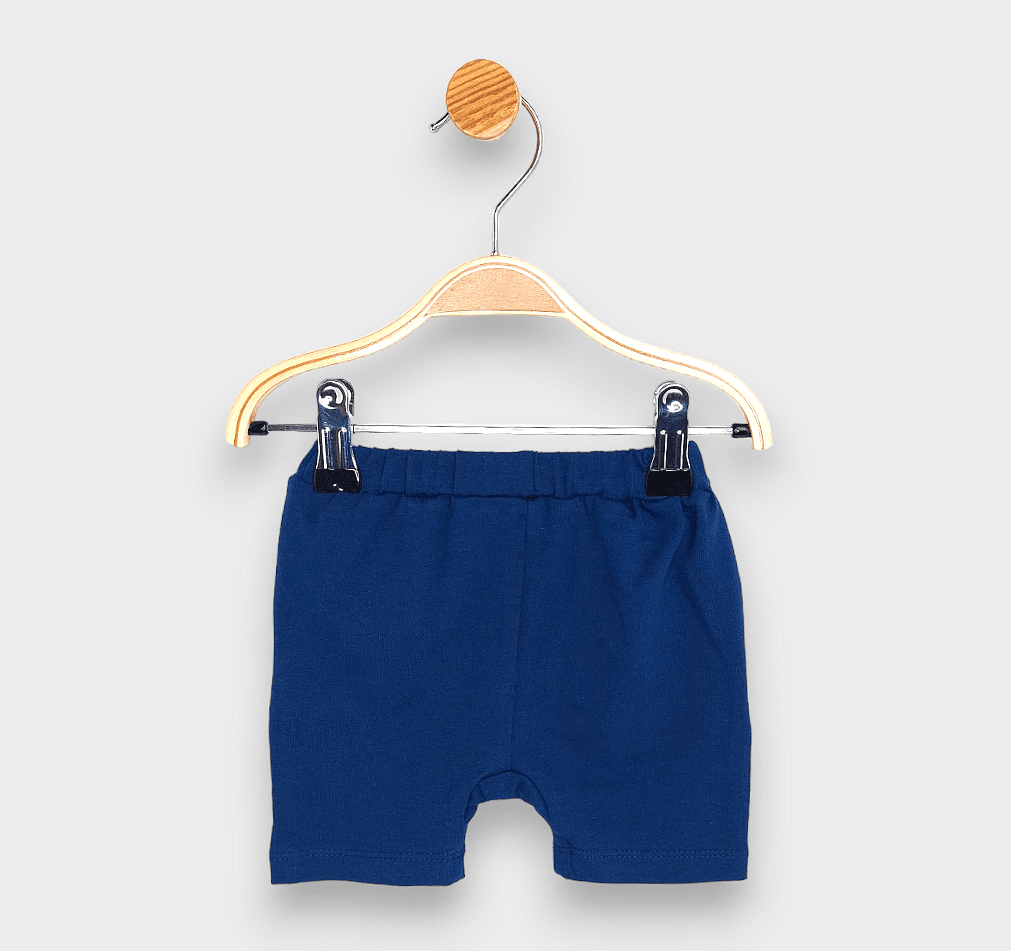Rainy Pantaloni scurți pentru bebeluși Good Bear 62-86 cm. bleumarin