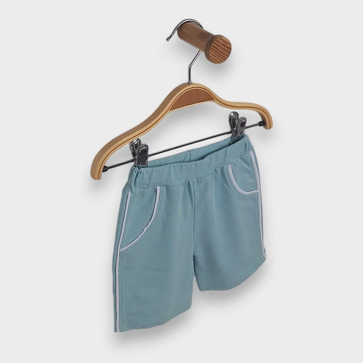 Rainy Pantaloni scurți pentru bebeluși cu dungi 62-92 cm. aqua