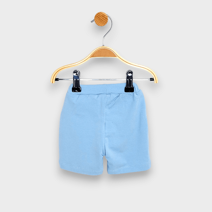 Pantaloni scurți pentru bebeluși Rainy cu cordon, 62-92 cm, model „ocean”