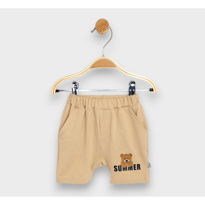 Rainy Pantaloni scurți bebeluși Summer 62-92 cm. bej