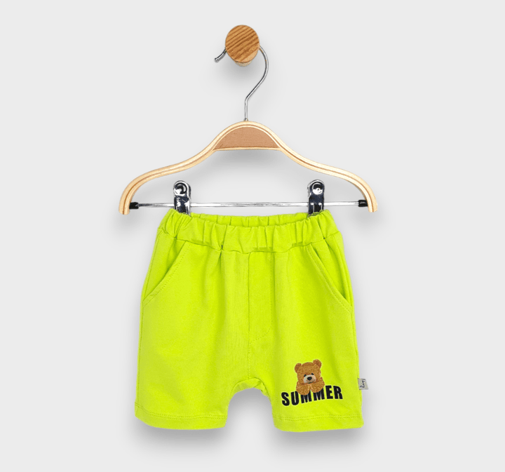 Rainy Pantaloni scurți pentru bebeluși Summer 62-92 cm. verde