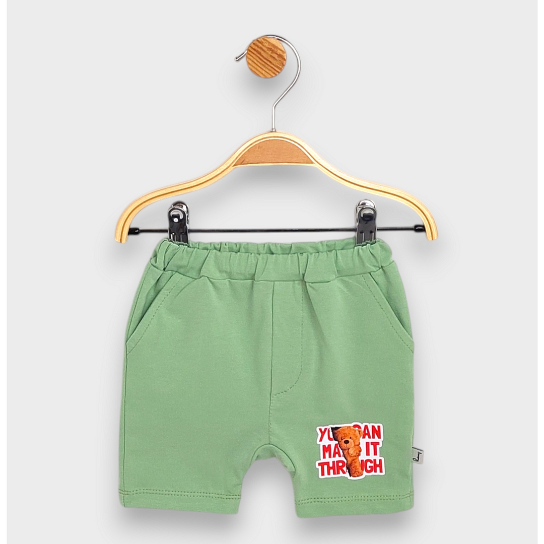 Rainy Pantaloni scurți pentru bebeluși You can 62-92 cm. matcha