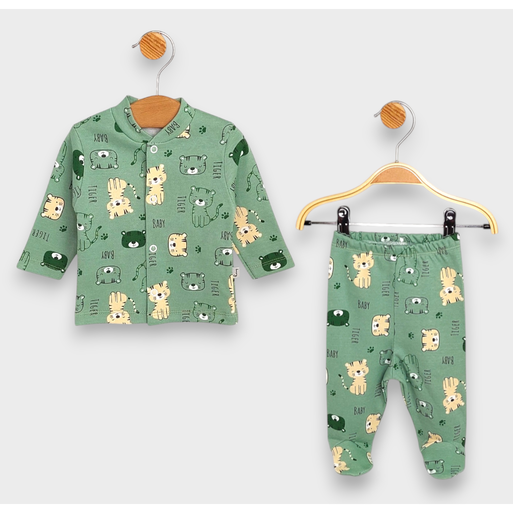 Rainy Set bebeluș 2 piese 48-68 cm. Baby Tiger