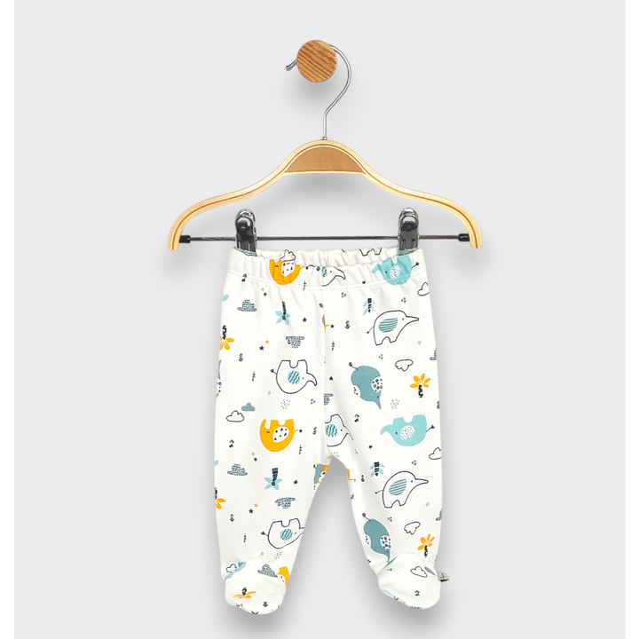 Rainy Set bebeluș 2 piese 48-68 cm. Elefanți colorați