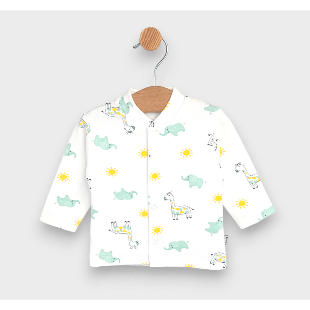 Rainy Set bebeluși 2 piese 48-68 cm. Girafă și elefant